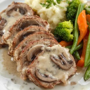 Seared Pork in White Sauce